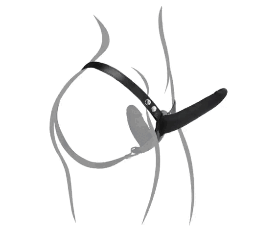 Cách hoạt động của cu giả có dây đeo size nhỏ 2 đầu ngược Gordis