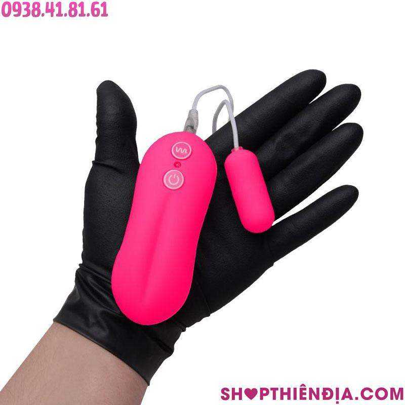 Đặt trên tay trứng rung tình yêu mini 10 kiểu rung Capsula