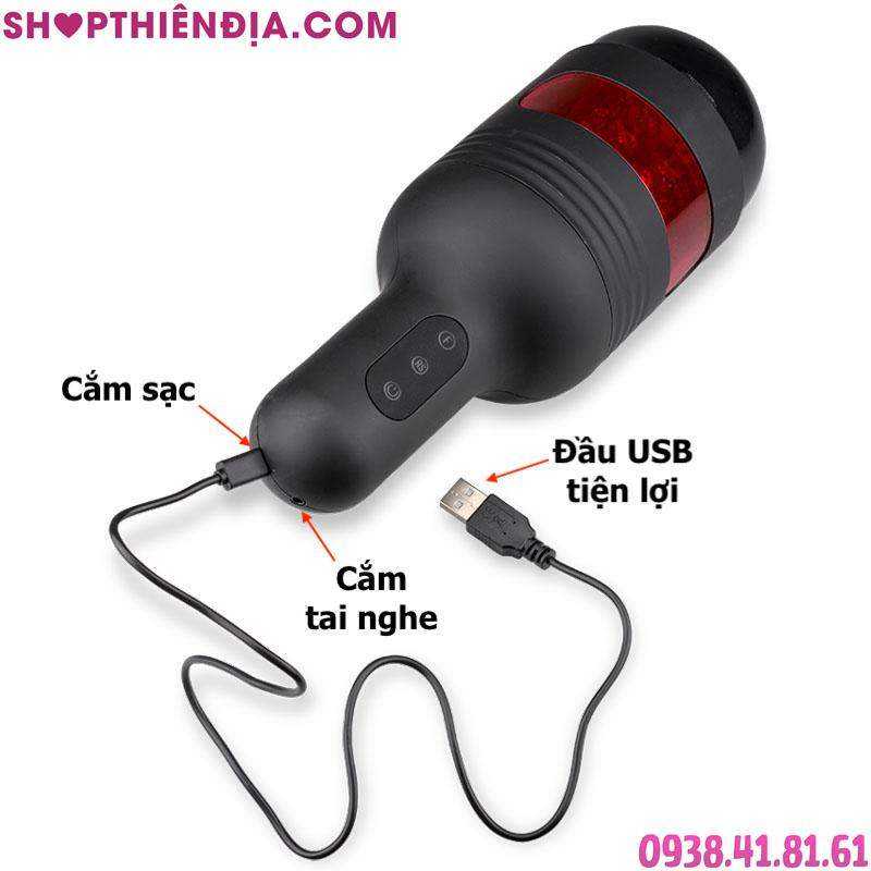 Hướng dẫn sạc cốc thủ dâm cao cấp Bellota