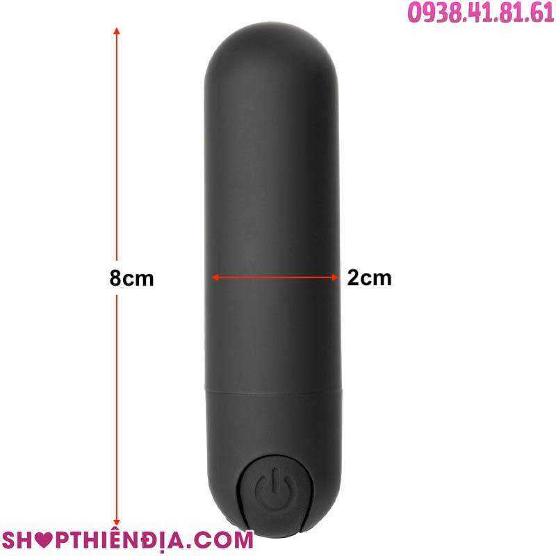 Kích thước cục rung tình yêu không dây điều khiển từ xa Evan