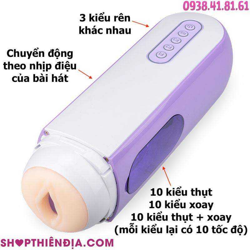 Tính năng chính của âm đạo giả tự động thụt xoay Beatbox