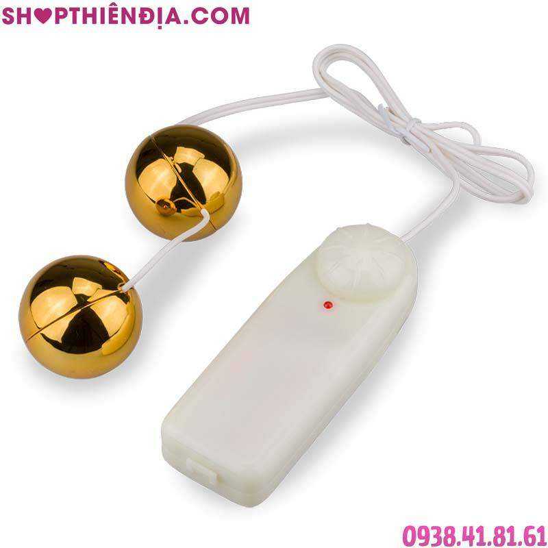 Trứng rung làm se khít âm đạo Golden Ball màu vàng