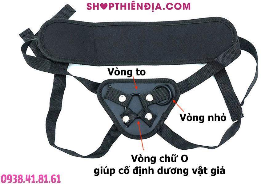 Vòng chữ O cố định dương vật giả trên đai đeo